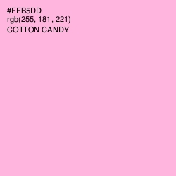#FFB5DD - Cotton Candy Color Image